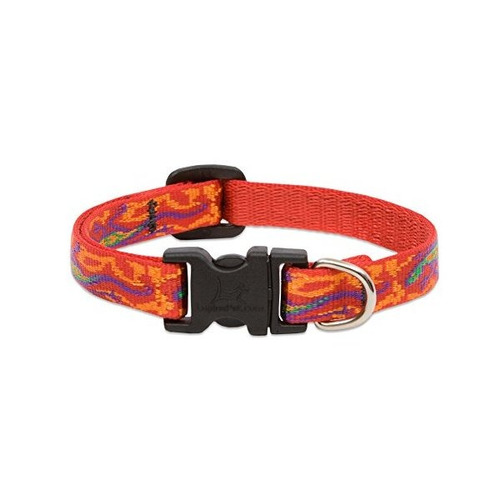 Lupin 1/2 Pulgadas Go Go Gecko Collar De Perro Ajustable Par