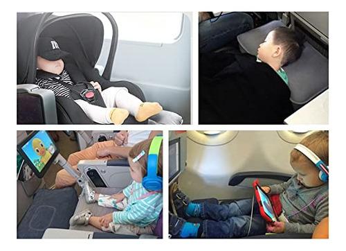 Almohada Inflable De Reposapiés De Viaje, Almohada De Reposa
