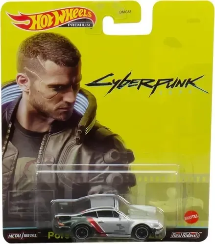Hot Wheels Cyberpunk Porsche 911 Turbo４台 Hot Wheels Premium Porsche 911 Turbo Cyberpunk 2077 Miniatur Cor