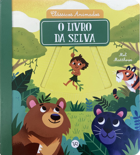 Clássicos Animados: O livro da selva, de Auzou. Editora VERGARA & RIBA, capa mole, edição 1 em português, 2023