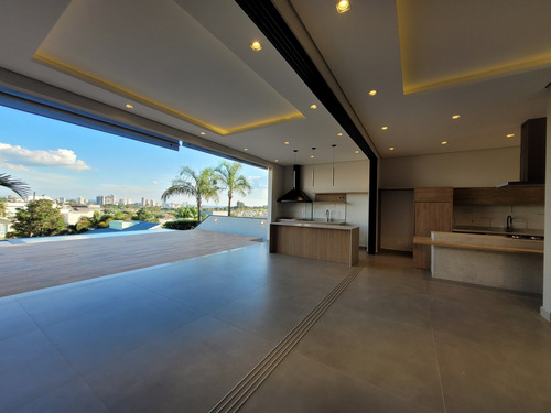 Imagem 2 de 29 de Casa À Venda Em Indaiatuba! Projeto Moderno, Espaço Gourmet E Piscina Com Borda Infinita Com Vista Espetacular! - Ca00170 - 70266774