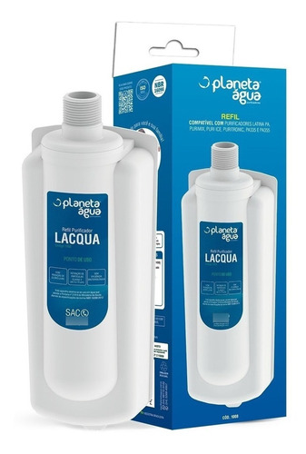 Refil Filtro Lacqua Latina Purimix Pa335- Planeta Água 1008 