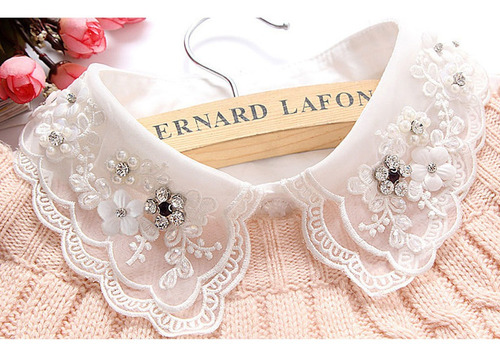 De Cuello Falso De Cordón Desmontable Para Mujeres