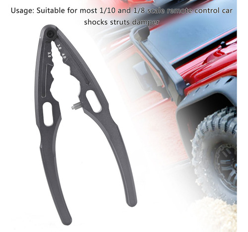 Eje De Pinza De Choque Universal Rc Apto Para Rc Crawler De