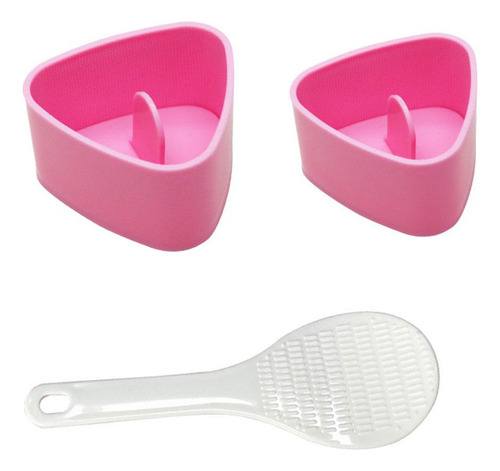 Molde Onigiri Mold Triangle, Paquete De 3 Moldes Para Bolas