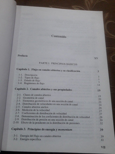 Libro Hidráulica De Canales Ven Te Chow (Usado)