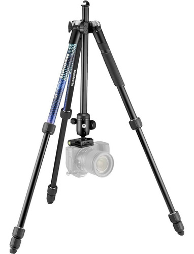 Imagen 4 de 10 de Trípode De Aluminio Manfrotto Element Mii Con Cabezal Bola