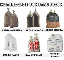 Comprar Materiales De Construcción (arena, Cal, Polvo De Mármol)