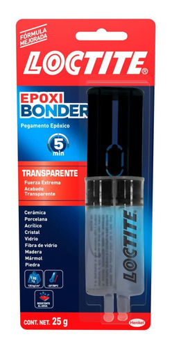 Epoxibonder Transparente 25 Gramos