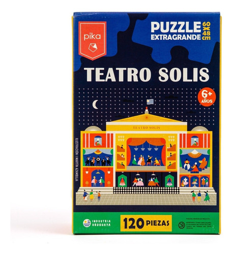 Puzzle Teatro Solís Para Niños - Pika - 