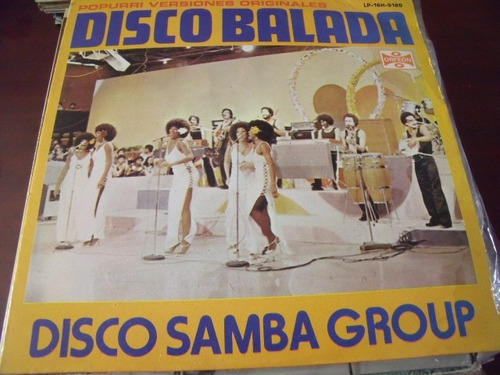 Lp Disco Balada, Disco Samba Group,