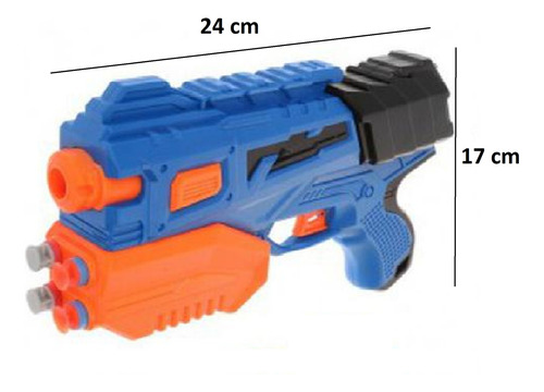 Juguete Pistolas Soft Tipo Nerfpistolas Bala Suave Diversión