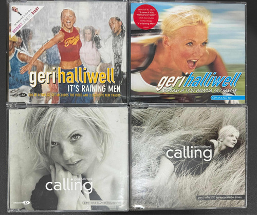 Geri Halliwell - 4 Cd Singles