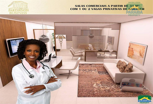 Imagem 14 de 15 de Sala Comercial À Venda - Altiplano Cabo Branco - João Pessoa - Pb - Sa0026