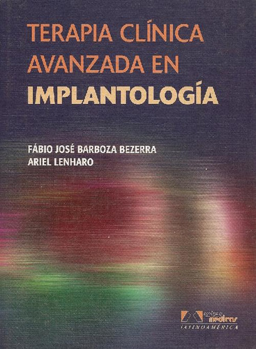 Libro Terapia Clínica Avanzada En Implantología De Fabio Jos