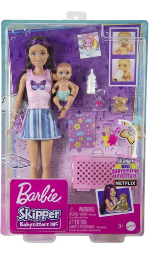 Mattel Hjy33 Barbie Skiper Babysitters