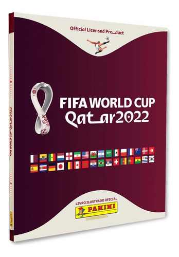 Libro Copa Qatar 2022 Album Capa Dura De Editora Panini Pan