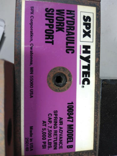Spx Hytec Hydraulic Work Support 7500 Lb 100847 Model B Bbt