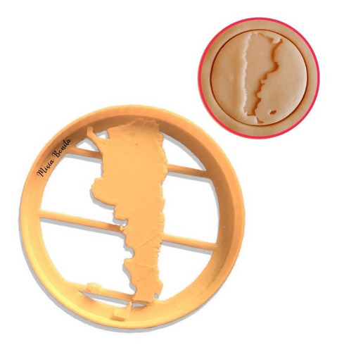 Mavinas Bandera Cortante Galleta Cookie Patria Argentina Kit