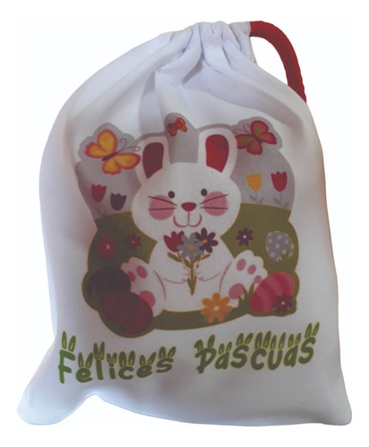 Bolsitas De Tela Pascuas 15cmx20cm --- 30 Bolsas---