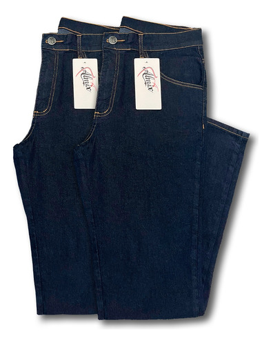 Kit 2 Calças Jeans Masculina Lycra Original Almix Nf