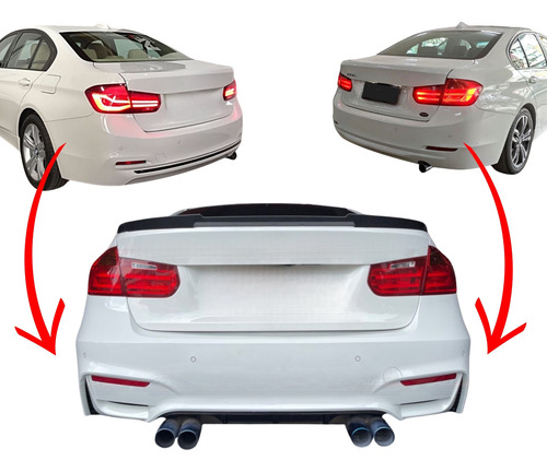 Body Kit M3 Bmw 320i Base 2017 2018 Traseiro