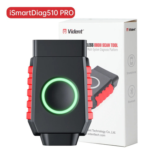 Scanner Automotivo Vident Ismartdiag510pro Can Fd