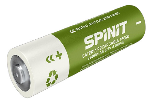 Pila Bateria Recargable 2800 Mah 3.7v Original Apto Spinit