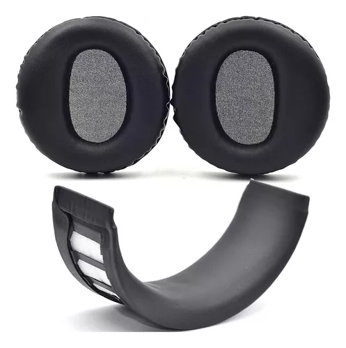 Almohadillas Para Auriculares Sony Ps3/4, Negros/1 Par/cu
