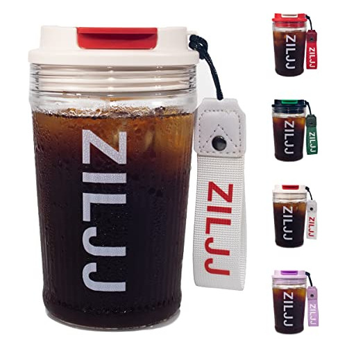 Ziljj 14 Oz Tumbler Mug Con Lid, Gama De Café De 1481j