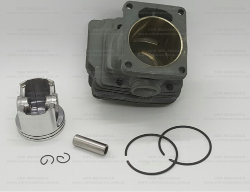 Imagen 5 de 7 de Kit Cilindro Camisa Piston Aros Para Motosierra Stihl Ms 461