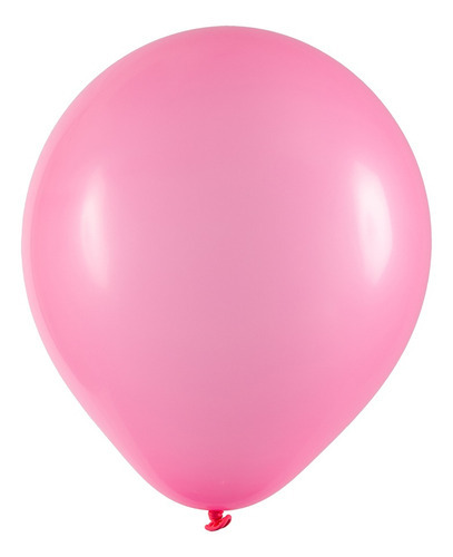 Balão Redondo Profissional Liso - Cores - 8 Buffet - 50 Un. Cor Rosa pink