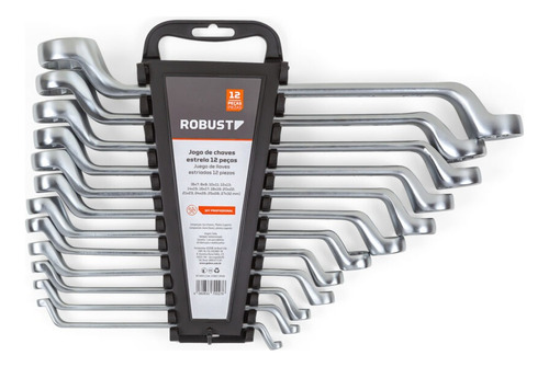 Jogo De Chave Estriada 6 A 32 12 Pçs Robust Gedore