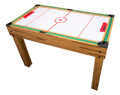 Mesa Multijuegos Combo 10 En 1 Billar Ping Pong Futbolito Mesa De Futbolito Café Arizone PACK0331 Tradicional
