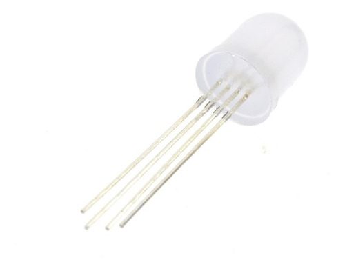 Lote 10 X Led Rgb 10mm Catodo Comun Arduino Itytarg