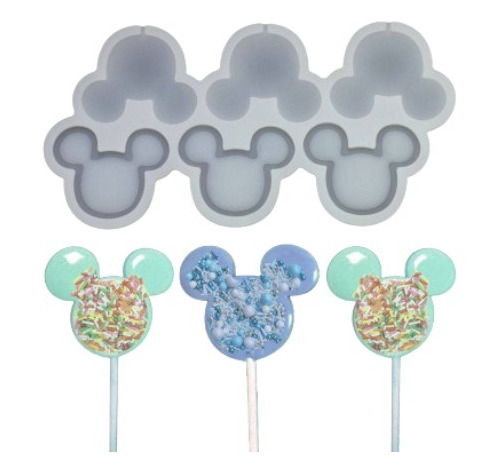 Molde De Silicona Mickey Especial Resina