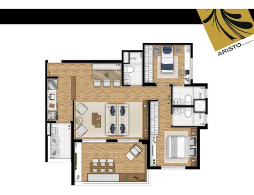 Imagem 10 de 26 de Apartamento Residencial À Venda, Tatuapé, São Paulo. - Ap2725