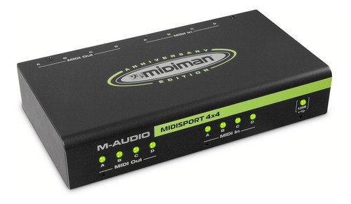 Interfase Midi Usb 4 In 4 Out M-audio Midisport 4x4 Serie Aniversario Digisolutions