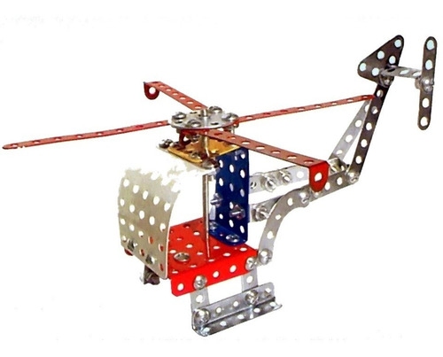 Imagen 6 de 8 de Juego Para Armar Metalico El Mecanico Argentino 333p. Mecano