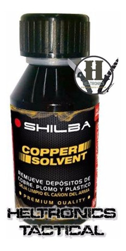 Limpiador De Armas Shilba Copper Solvent Remueve Cobre Plomo