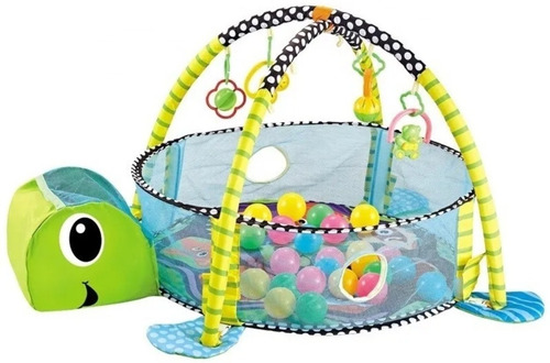 Imagen 1 de 4 de Gimnasio Bebé Tortuga, Piscina De Pelotas. Envió Gratis.