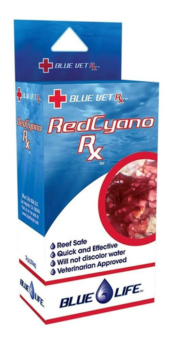 Red Cyano Tratamiento Contra La Cyanobacteria 30 Ml Blue Life 