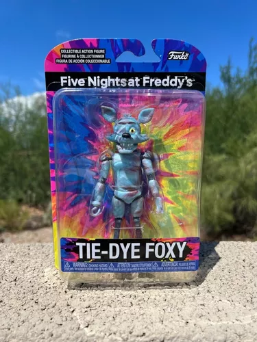 Tiedye Freddy 13 cm cinco noches en la figura de acción de Freddy