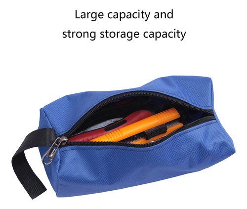 Zippered Small Tool Pouch Bags Set Waterproof Tool Bags Heav