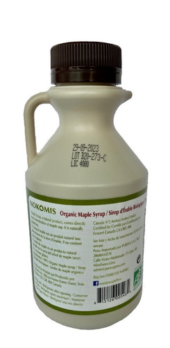 Imagen 2 de 2 de Miel De Maple Orgánica 500ml / Maple Syrup / Jarabe De Arce