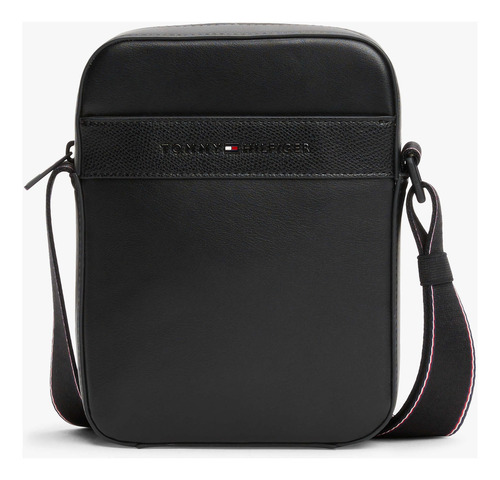 Bolso Negro Reporter Business Tommy Hilfiger De Hombre