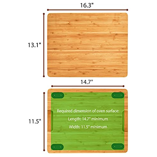 Imagen 6 de 7 de Tabla De Cortar Para Horno Tostador De Convección, Com...