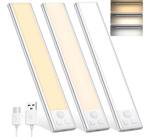 Luces Led Recargables Con Sensor Para Debajo Del Gabinete