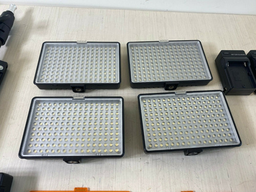 Imagen 5 de 5 de Samtian Tl-600s Kit De Luz De Video Led Para Estudio Fotográ
