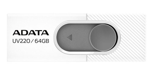 Imagen 1 de 1 de Memoria USB Adata UV220 64GB 2.0 blanco y gris